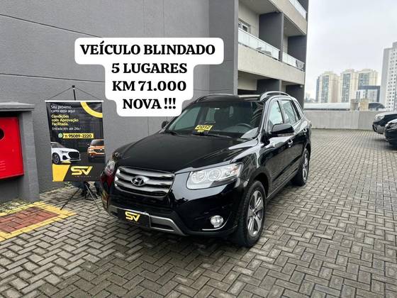 HYUNDAI SANTA FÉ 3.5 MPFI GLS V6 24V 285CV GASOLINA 4P AUTOMÁTICO